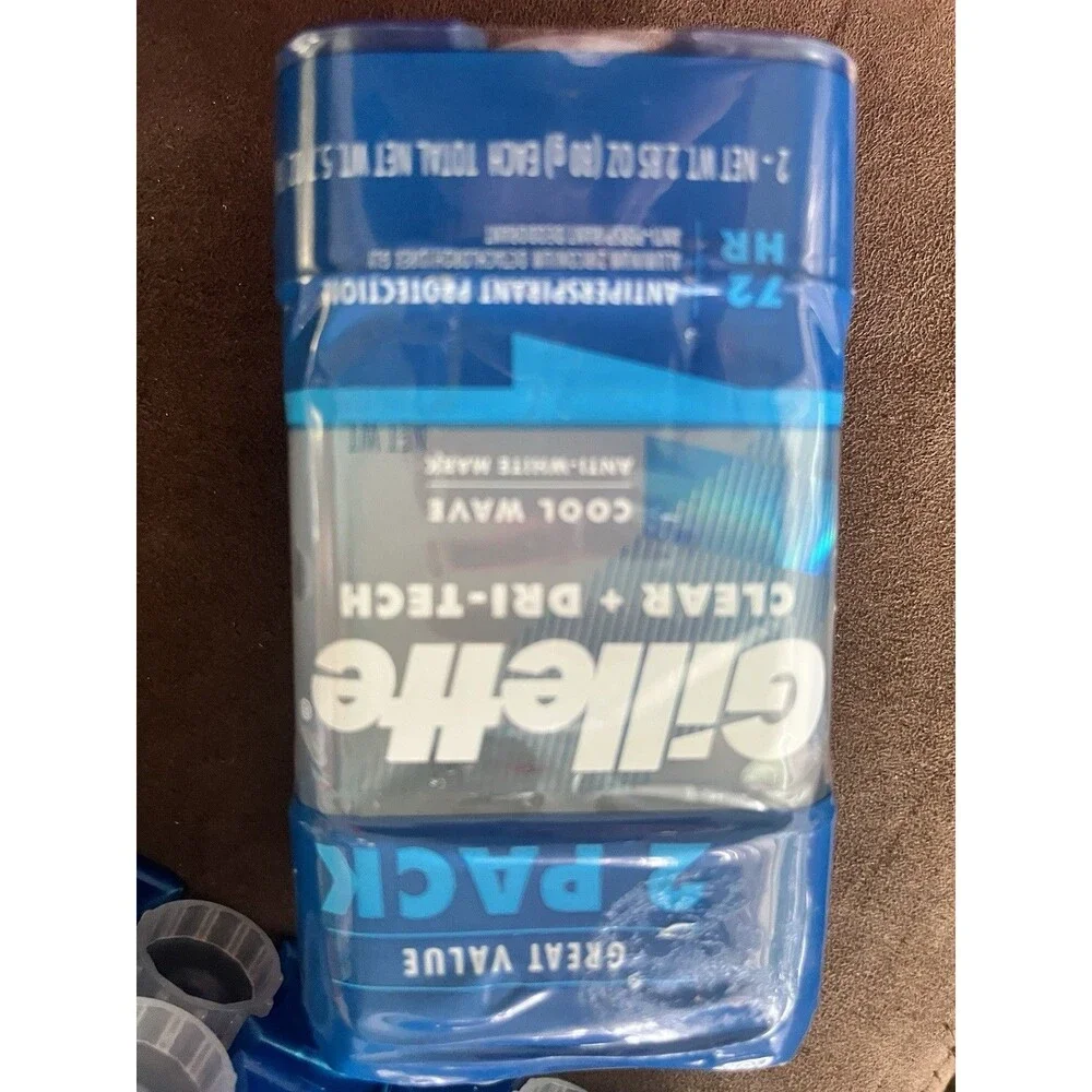 Gillette Cool Wave Dri-Tech Antiperspirant Twin Pk 2.85 Oz Each